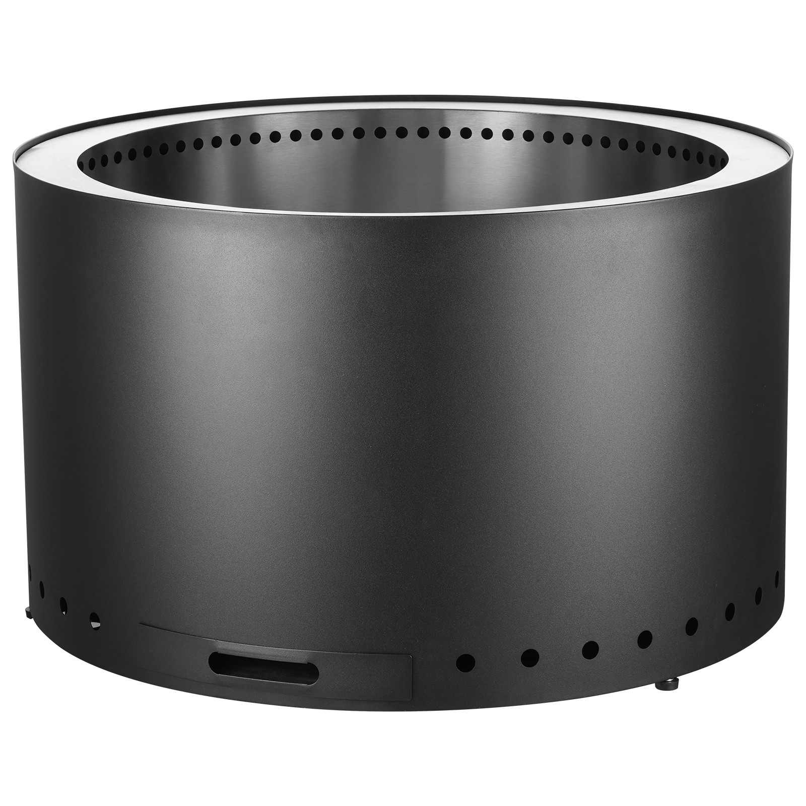 28" Dia Smokeless Fire Pit Stove Bonfire Wood Burning Stainless Steel