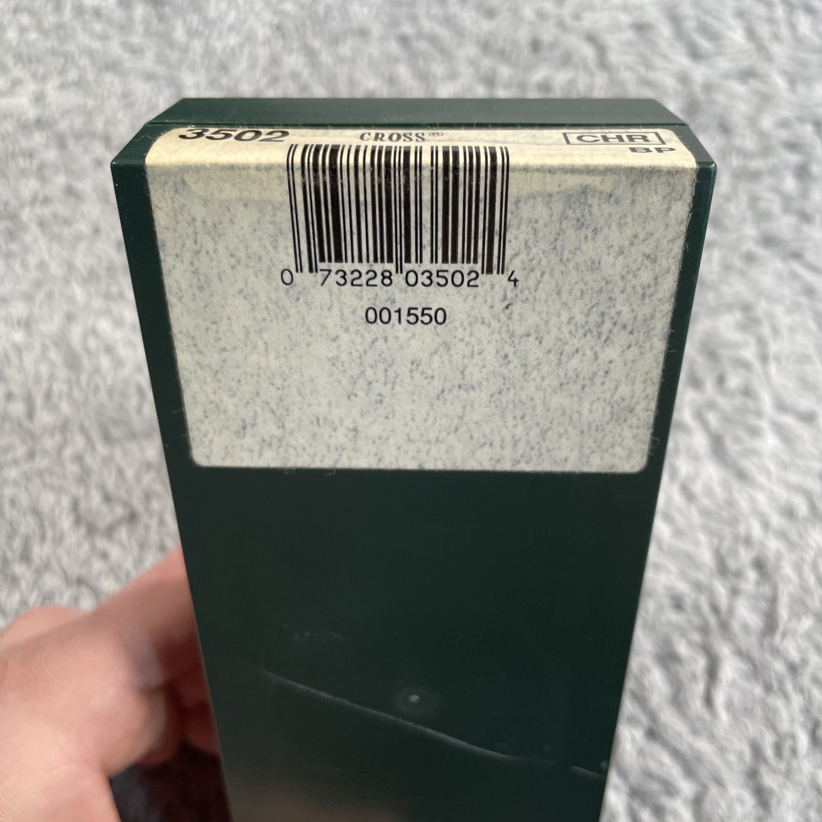 Vintage Cross Century 3502 Ballpoint Pen Chrome New Made In USA W/ Box & Manual