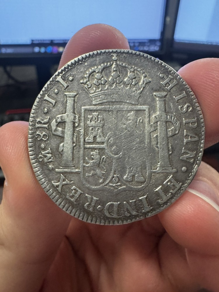1820 Mexico 8 Reals Nice