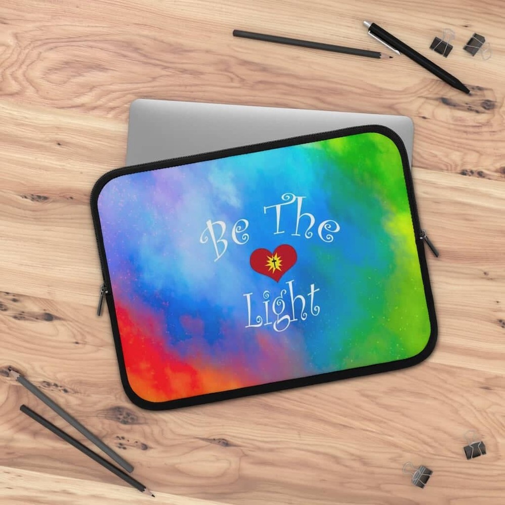 Laptop Sleeve "Be the Light" in 5 Sizes
