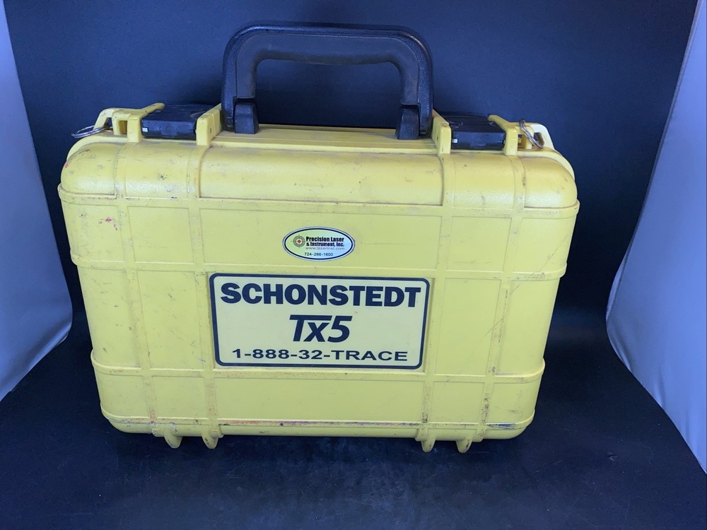 SCHONSTEDT TX5 TRANSMITTER FOR XTPC RECEIVERS UNDERGROUND PIPE & LINE LOCATORS