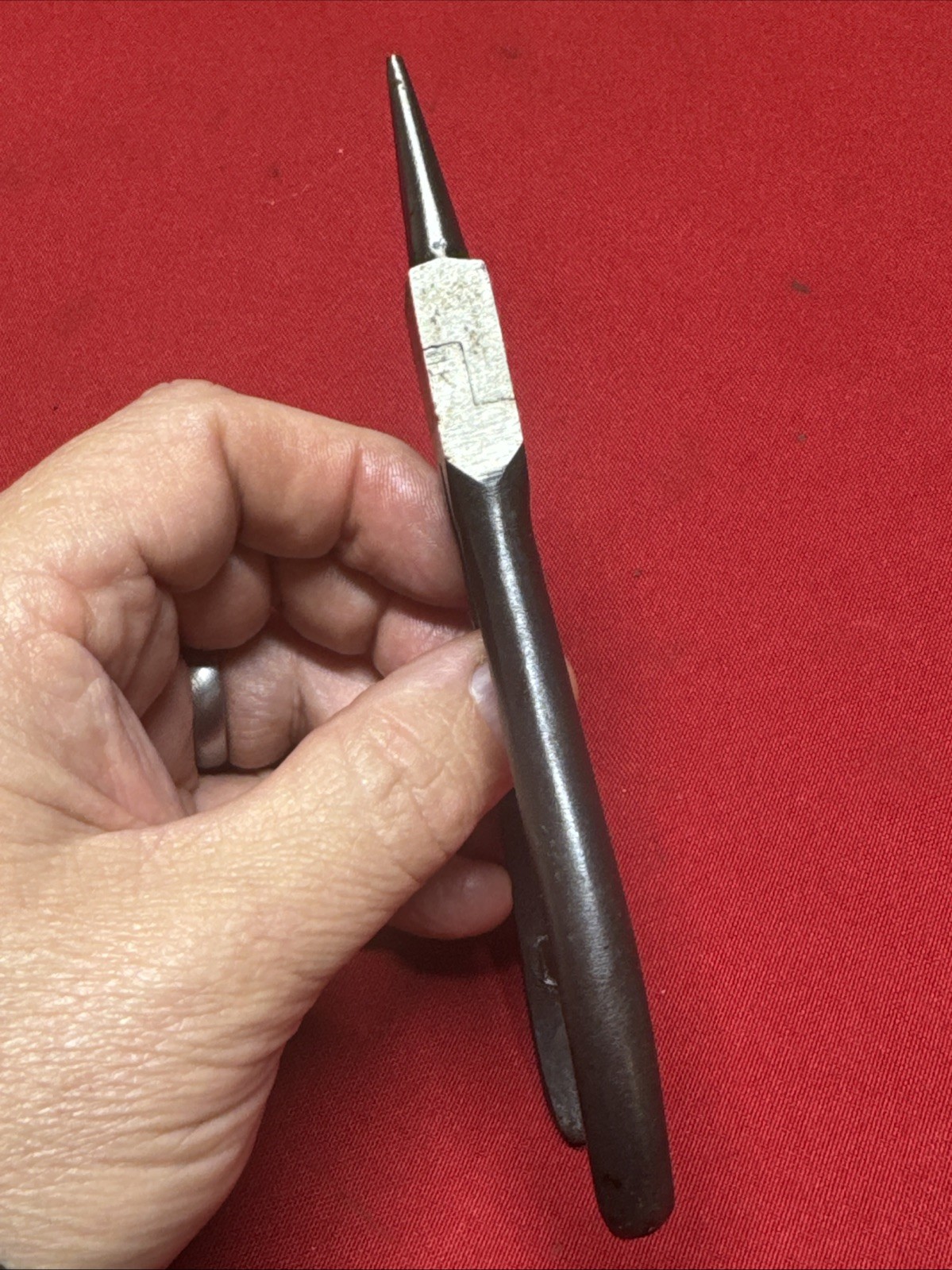 WW2 Military Utica Tools Round Nose 6 Inch Pliers D510