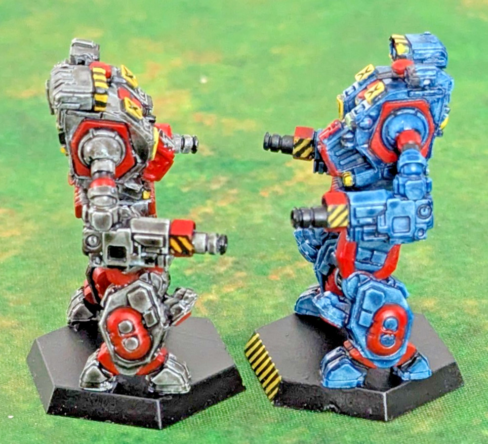 (2) BATTLETECH | HELLBRINGER (Loki) | Clan OmniMech | Catalyst Games PRO-PAINTED