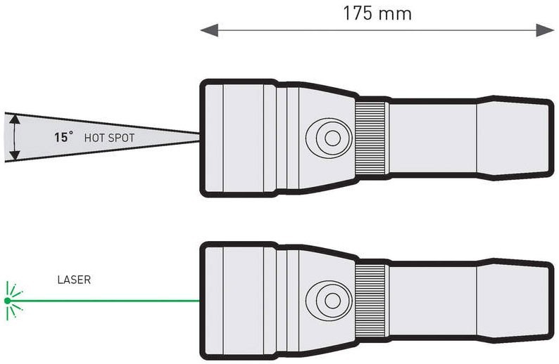 Mares Torch EOS 25LR Laser