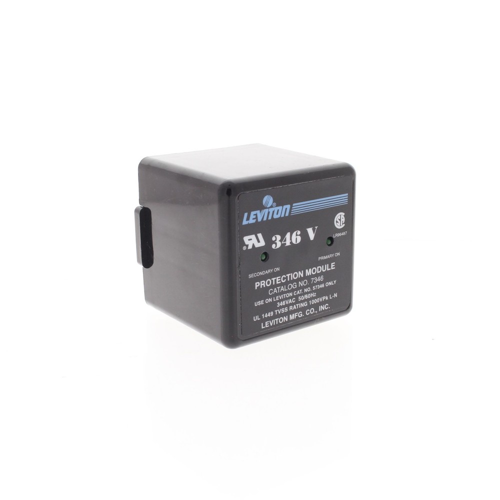 Leviton Black TVSS Module Panel Mount 346V 50/60Hz