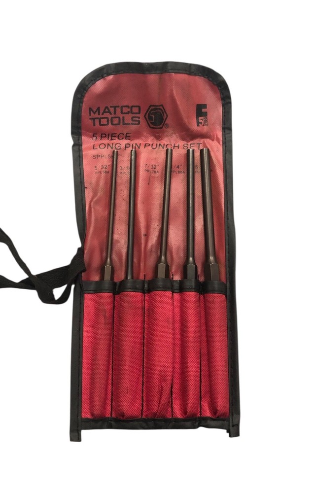 Mac Tools PPL50KSS 5pc Long Pin Punch Set