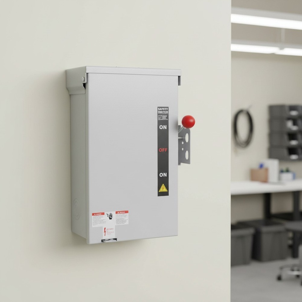 Professional 24000W Generator Switch - Easy Installation, Arc Shield Included