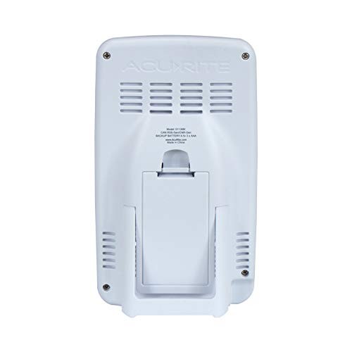 AcuRite 01136M Wireless Thermometer Single, With Humidity & Clock
