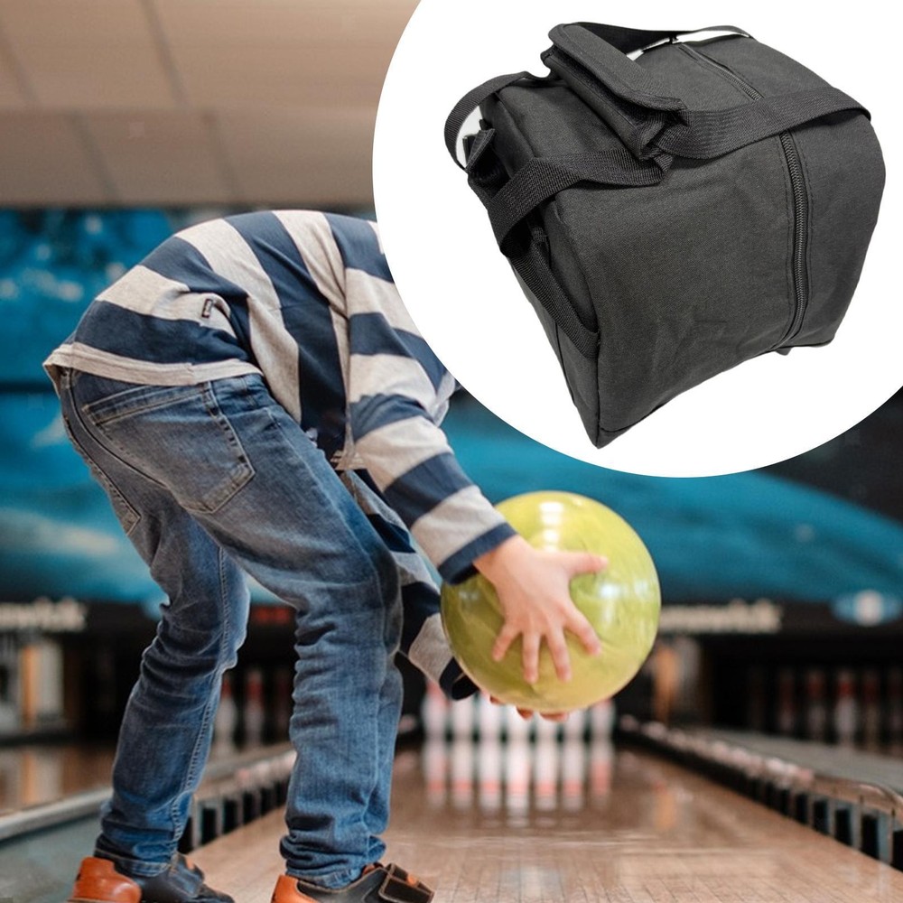 Bowling Bag with Ball Holder Professional Practical Single Bowling Bag