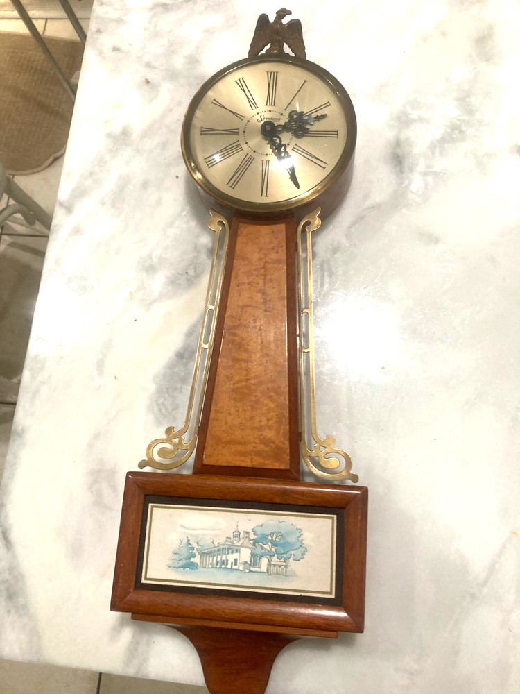 Sessions Quartz Banjo Clock Working