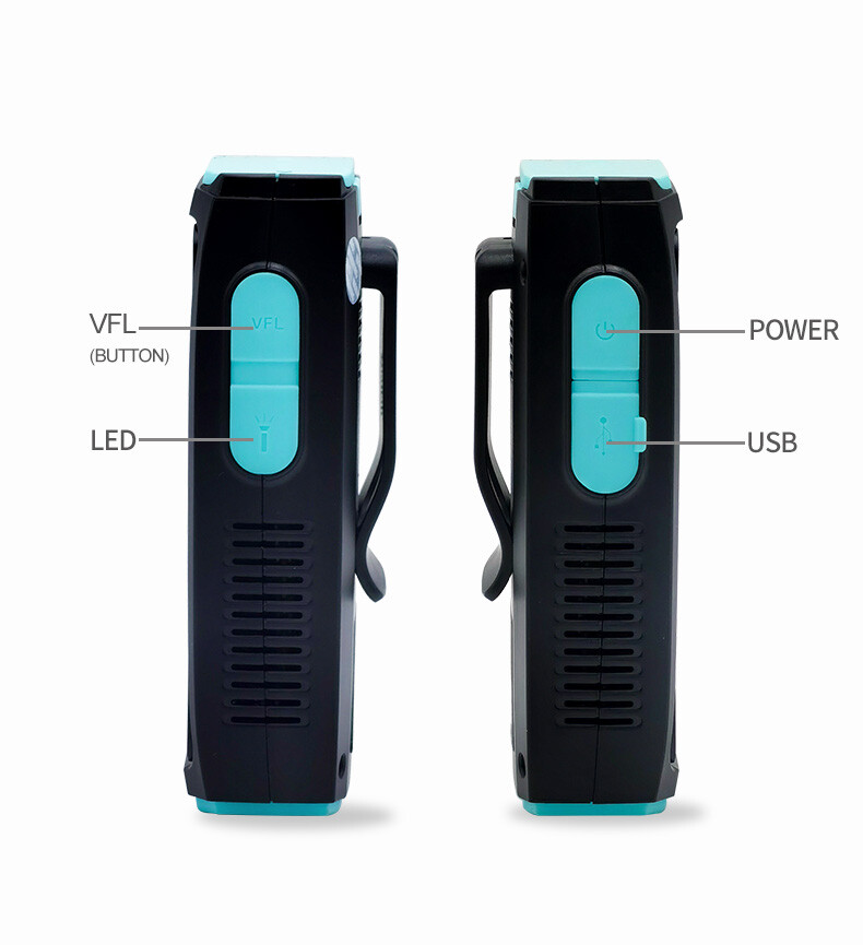 Mini OTDR Optical Time Domain Reflectometer Fiber Analyzer Max. 80km Live Test