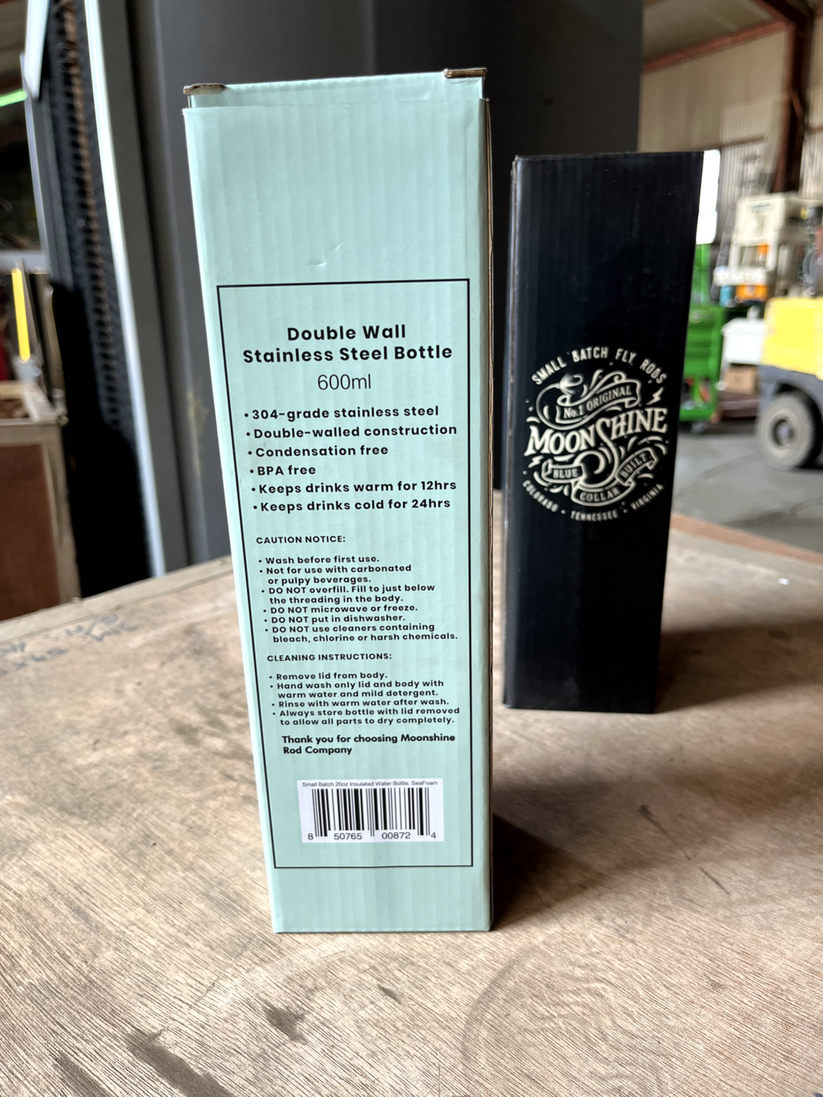 Moonshine Rod Company 20 oz Canteen SeaFoam