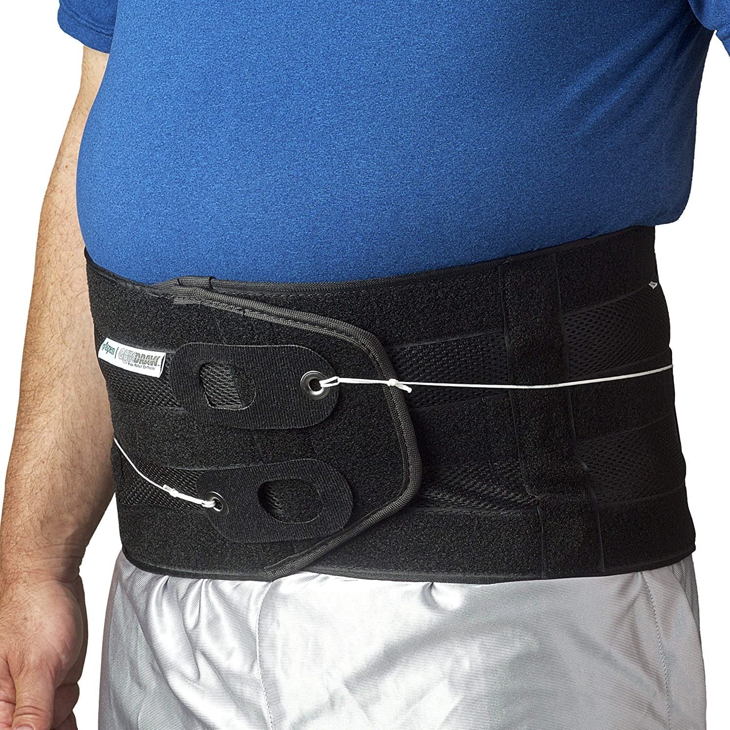 Aspen Quickdraw Pro Back Brace w/ Pulley System Lower-Back & Lumbar Pain Relief