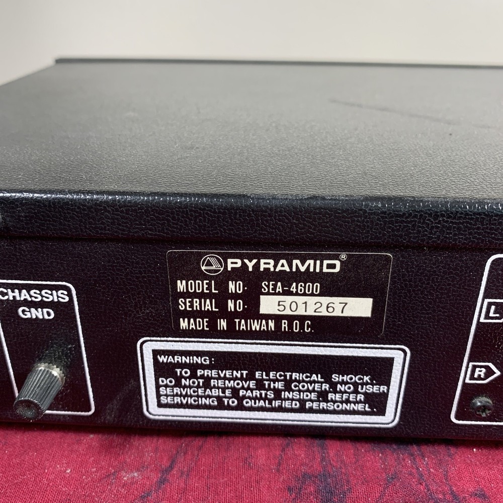 Pyramid SEA-4600 Stereo Graphic Equalizer