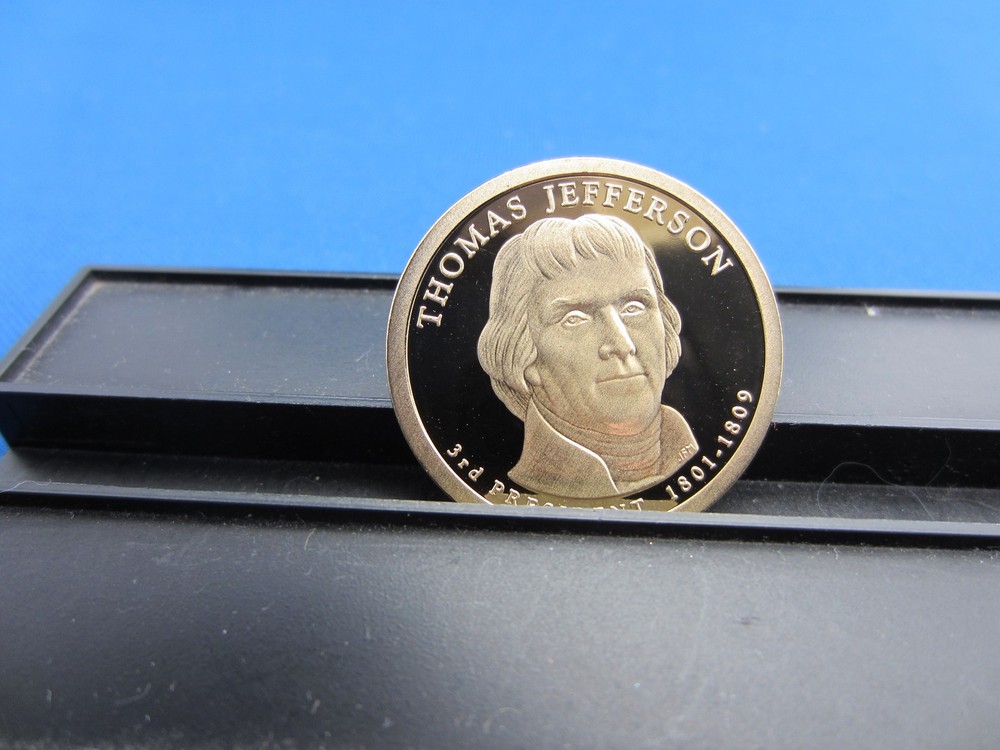 2007-S  Dollar Thomas Jefferson Deep Cameo Mirror Proof Upper Grading Range