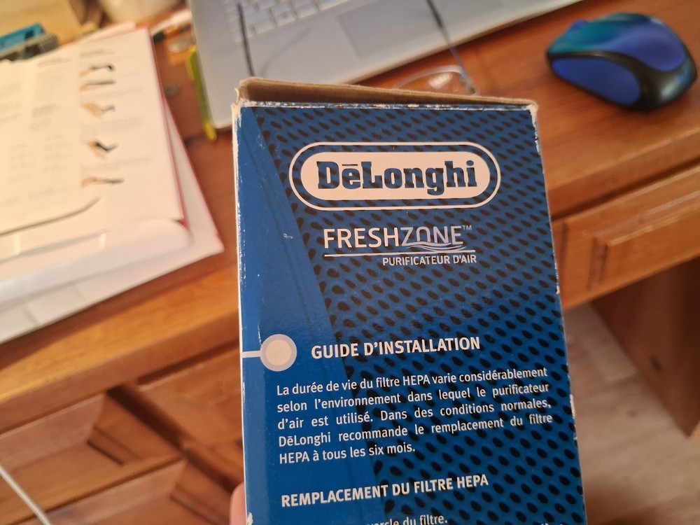 Filter DeLonghi FreshZone DAPF70 Electrostatic Replacement Air Purifier Part