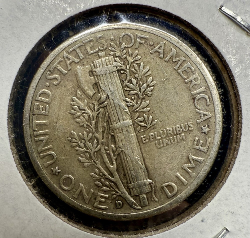 1943-D Mercury Dime – Denver Mint Example
