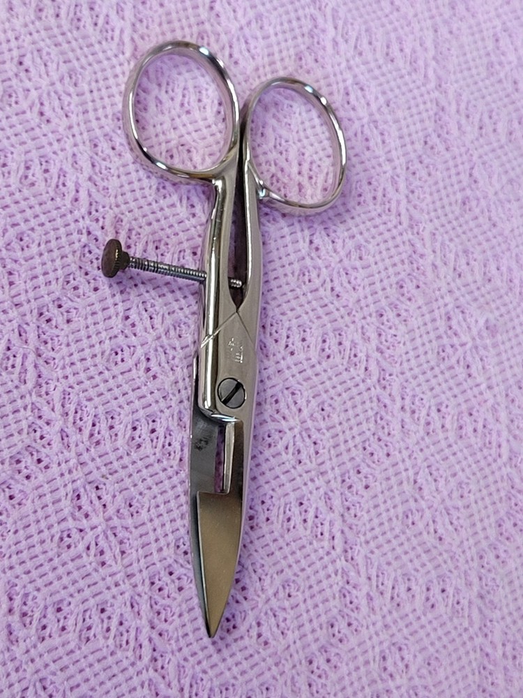 Vintage Wasa Solingen Buttonhole Scissors