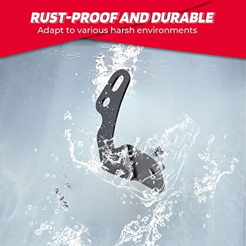 KEMIMOTO UTV Pod Light Brackets LED A-Pillar Light Mount, Compatible with