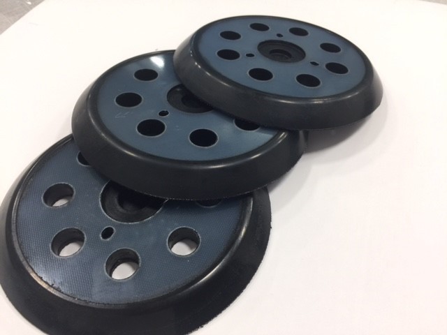 3 Pcs. Sanding Pad 125mm For Makita & Dewalt Hook & Loop
