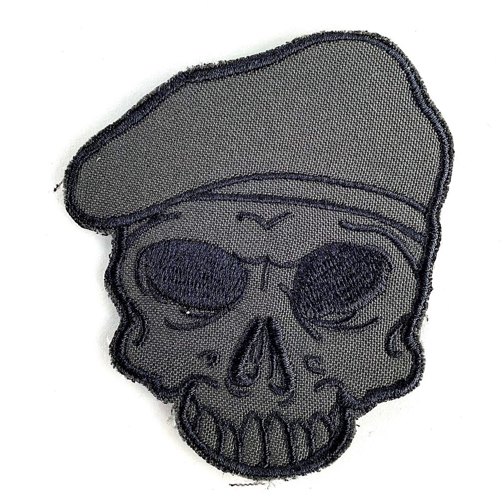 Tactical Skull with Beret Patch