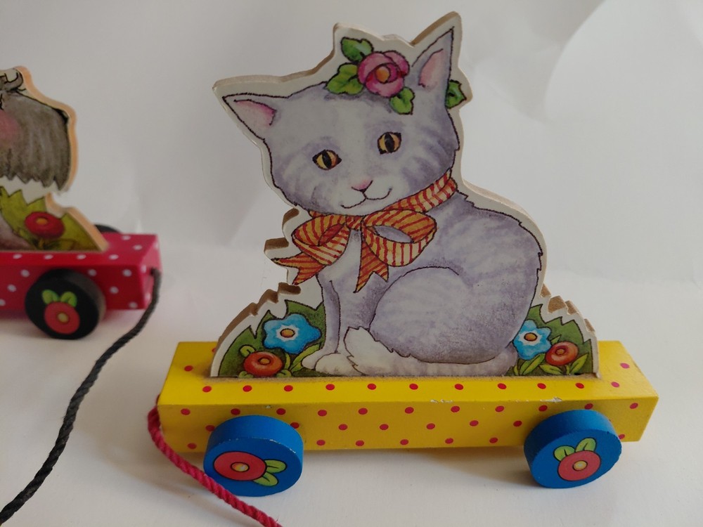 Mary Engelbriet Pull toys