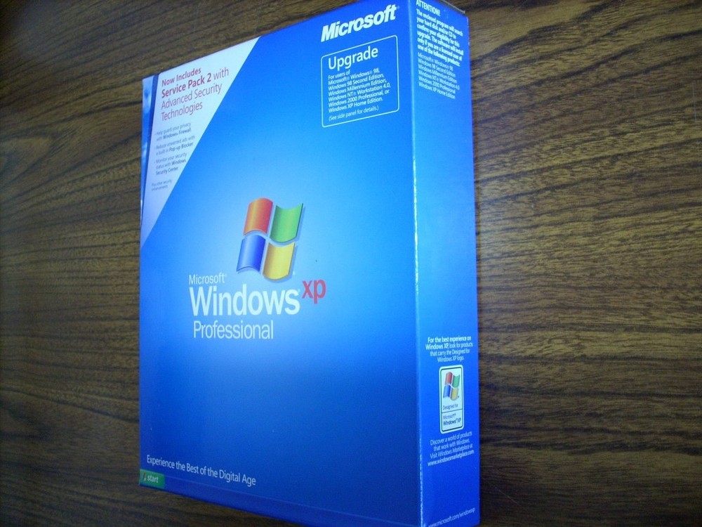 Microsoft Windows XP Professional Upgrade with SP2