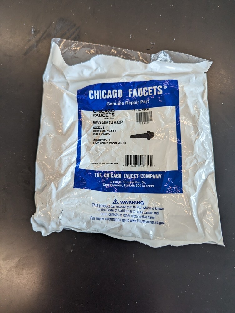 Serrated Laboratory Faucet Nozzle
