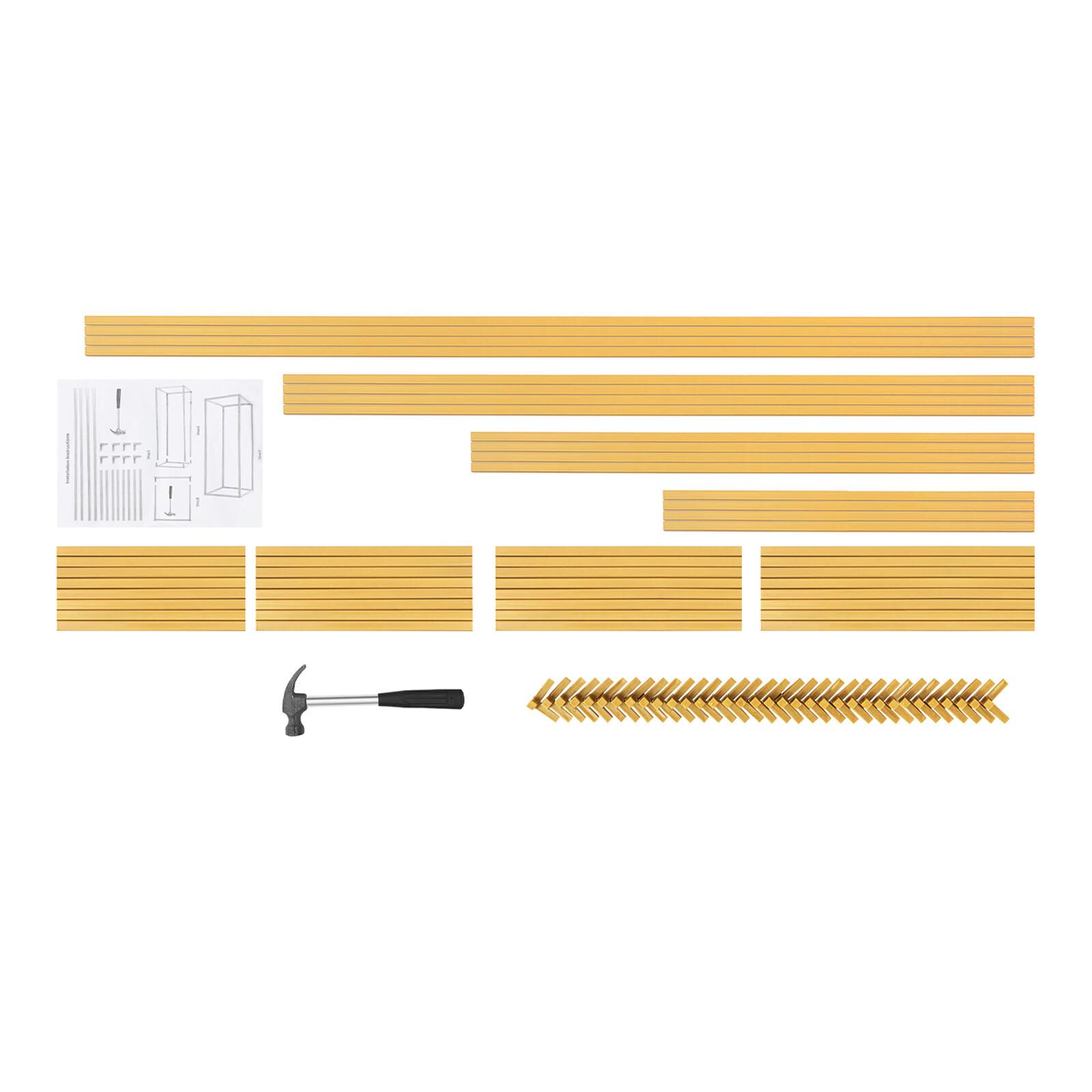 4Pcs Gold Metal Flower Stand Flower Holder Display Shelf For Wedding Party Decor