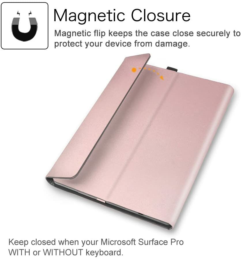 Case for Microsoft Surface Pro 7 Plus/Pro 7 6 5 4 3 12.3'' Multiple Angle Cover