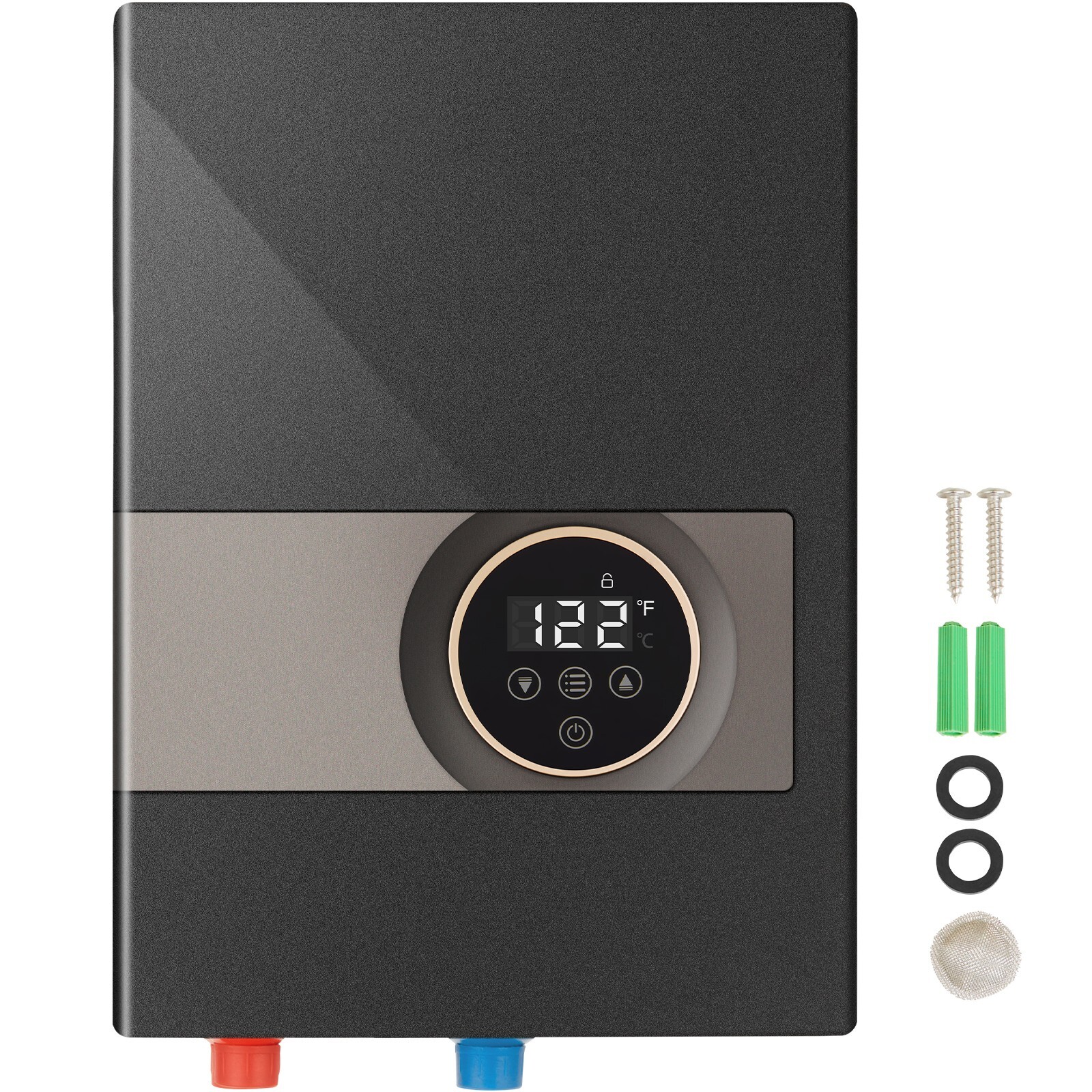 8KW Instant Hot Water Heater Electric Tankless On Demand Shower Boiler