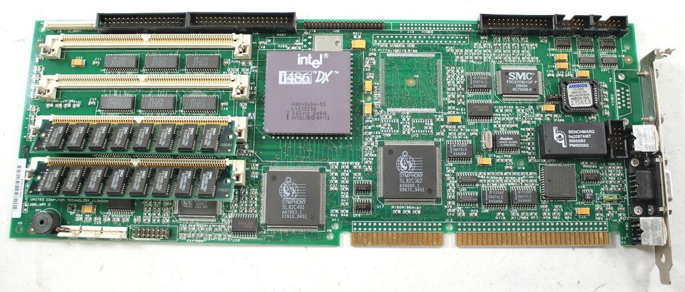 United Computer Technology HMS-486 D Circuit Board w/ i486DX