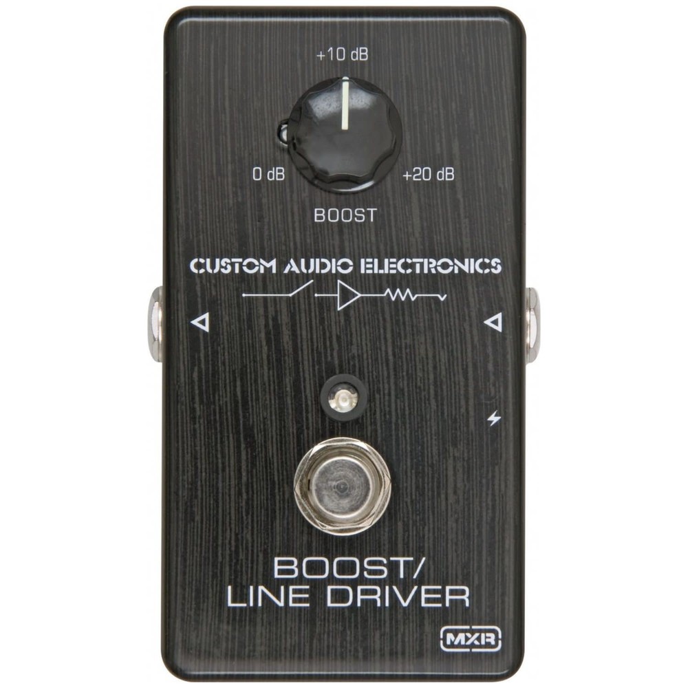 Dunlop MXR MC401 CAE BOOST Custom Audio Electronics Pedal w/ 2 Cables
