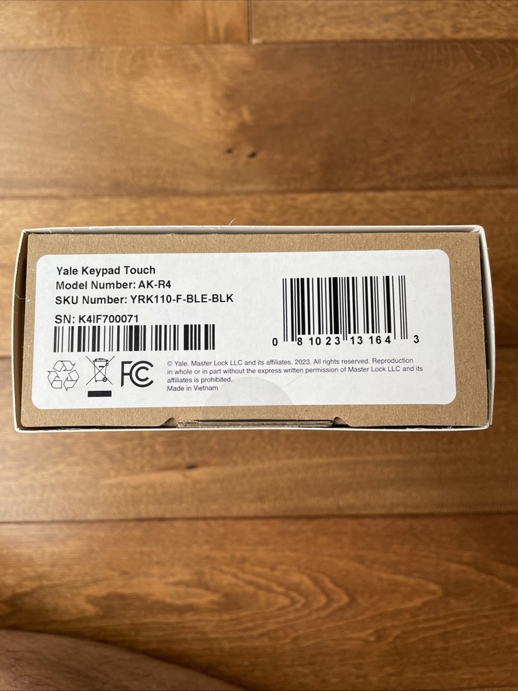 Yale Keypad Touch Door Lock Keyless Entry Pin Code Fingerprint