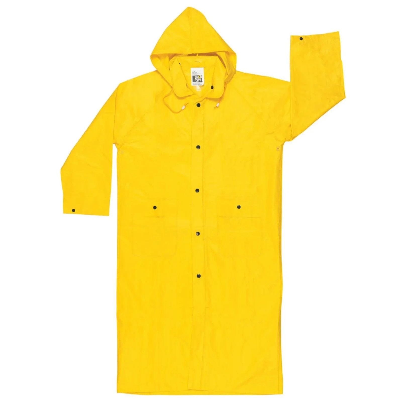 1- HEAVY DUTY WATERPROOF OUTDOOR FISHING CONSTRUCTION PVC RAIN COAT JACKET XLG