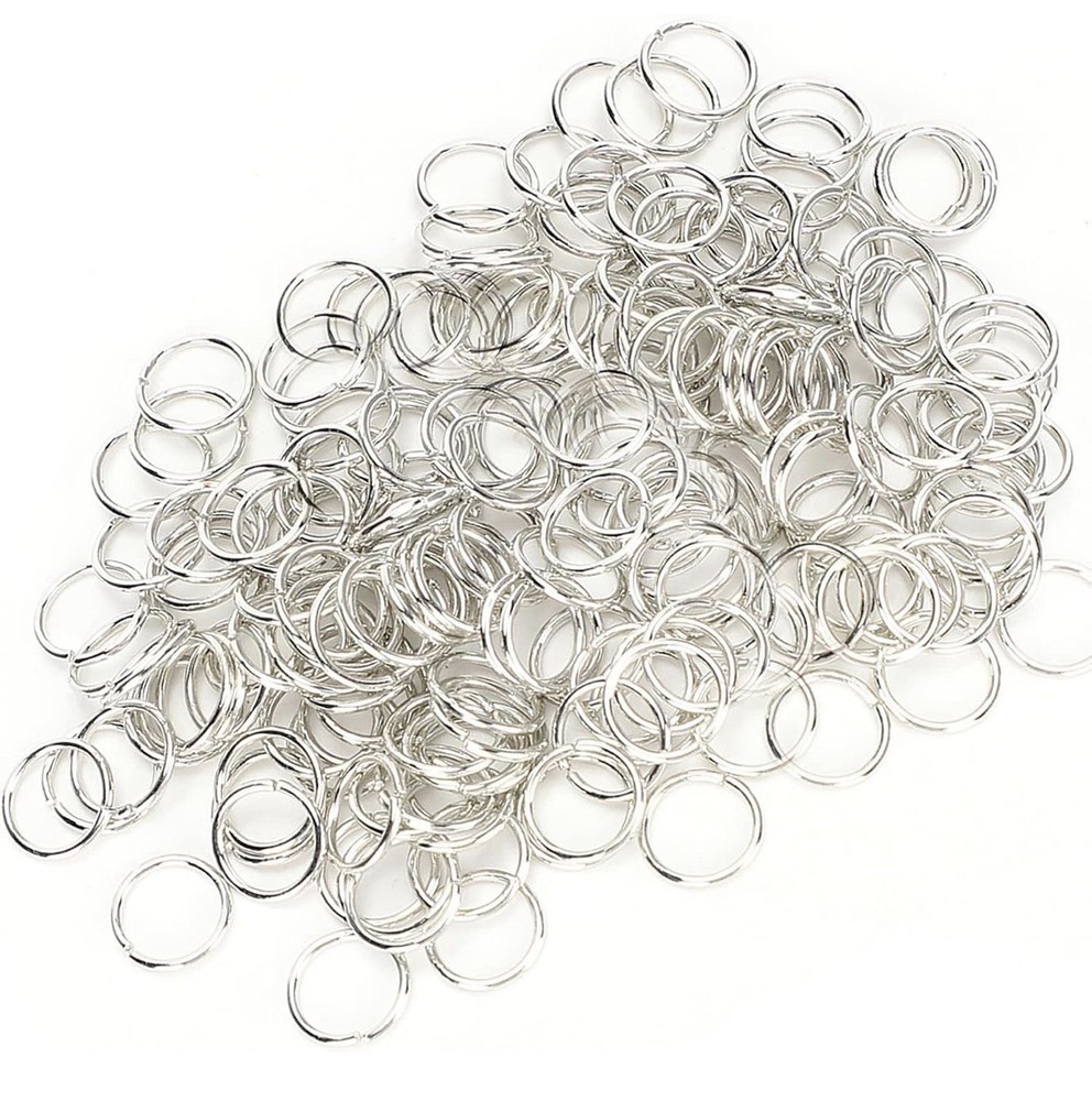 7mm Silver Open Jump Ring - A0033