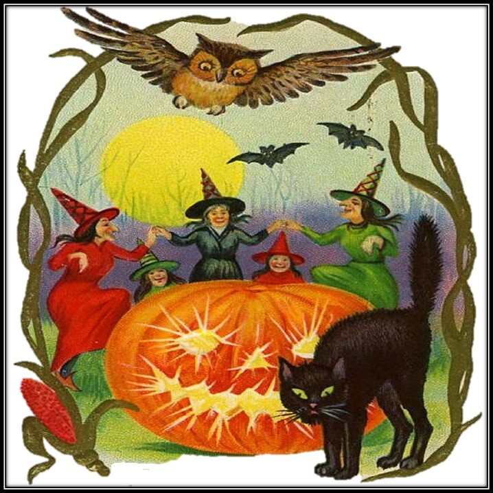 30 Custom Halloween Celebration Personalized Address Labels