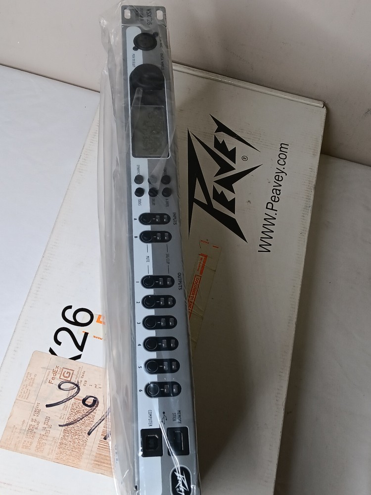 Peavey VSX 26e DSP-based Loudspeaker Management System - VSX26