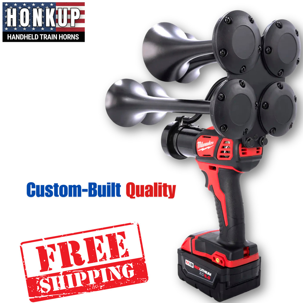Milwaukee Train Horn with 8 Ah Battery