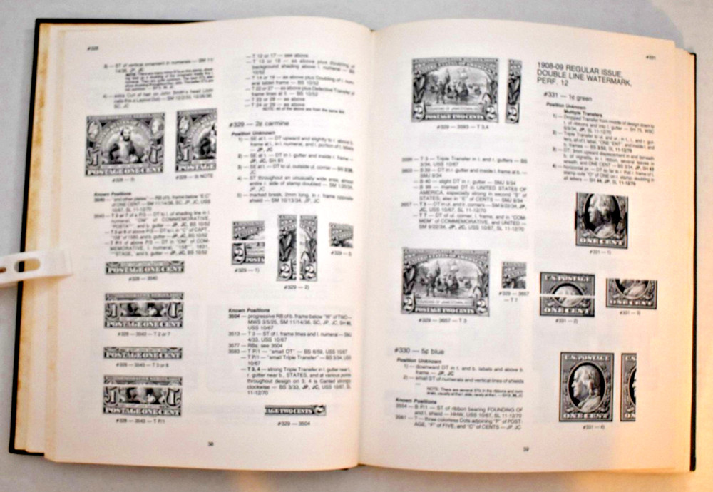 Encyclopedia of Plate Varieties on U.S. Bureau-Printed Postage Stamps by French