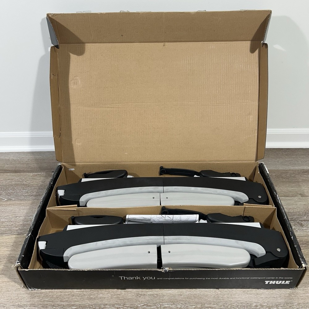 Thule 809 Double Decker Surf Board Rooftop Carrier With 4 Locks/Keys