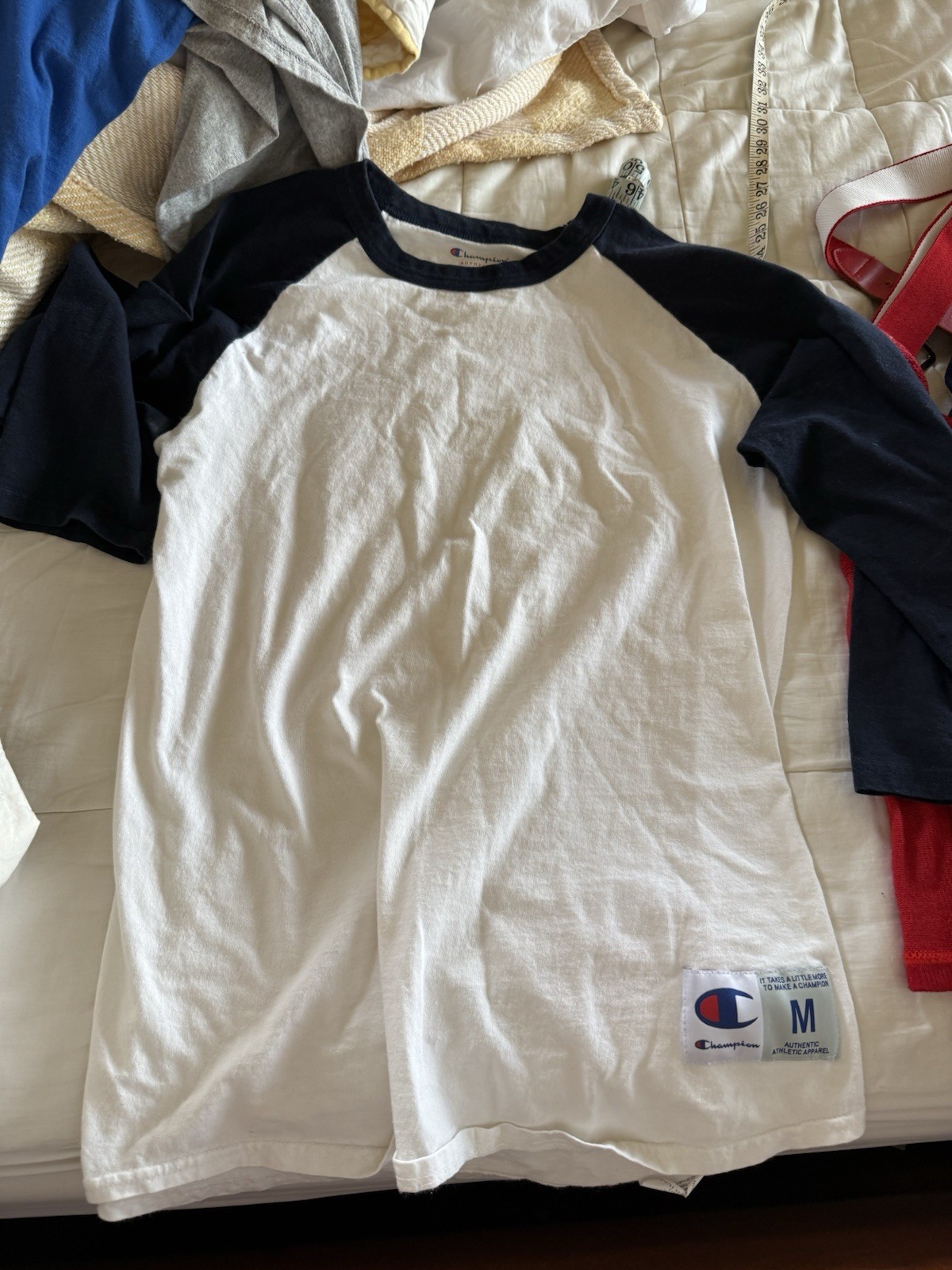 4 Baseball Shirts, 4 Pairs Socks And Belt- Men's Medium