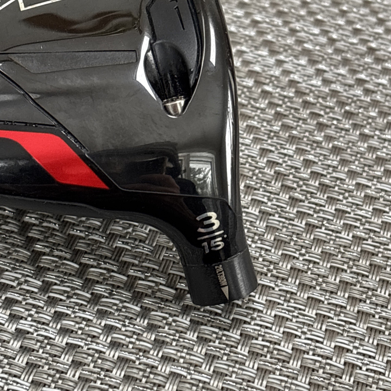 Taylormade Stealth 3-Wood ADJUSTABLE Head Only 15° Fairway Wood STEALTH 3W HEAD