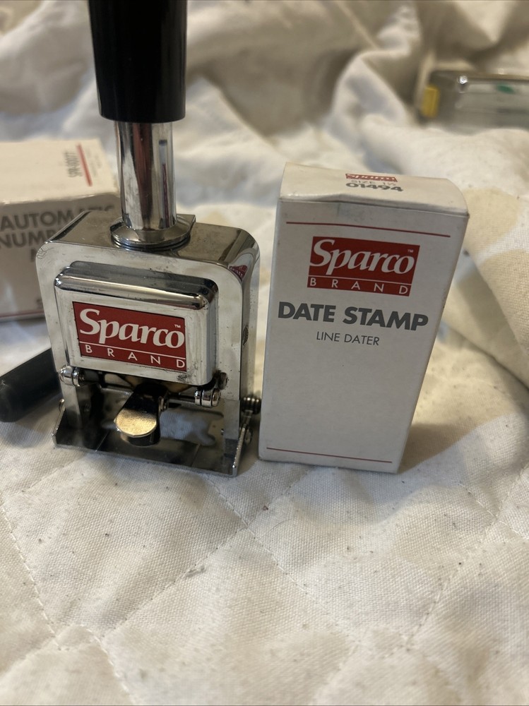 Sparco Automatic Numbering Machine SPR80057 5 Wheel 7 Movement