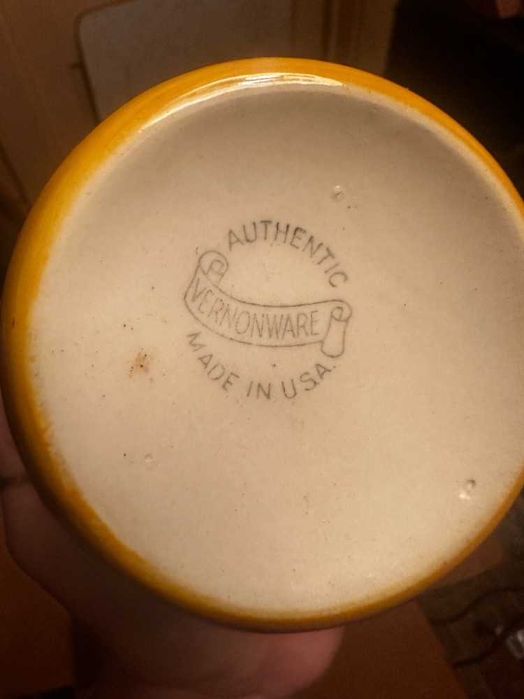 vintage authentic vernon ware