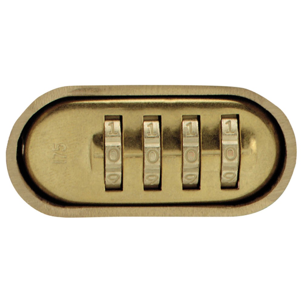 Master Lock Combination Padlock 5/16” x 1” x 1” Shackle