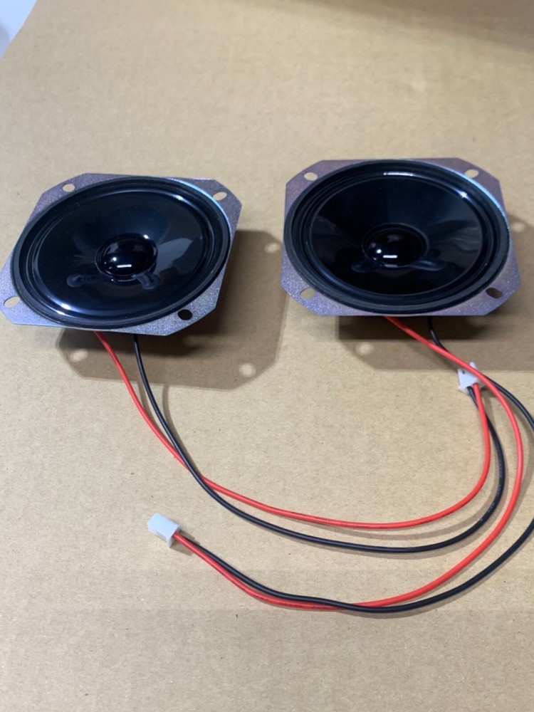 2pcs 3"inch 4Ω 2W full-range speakers