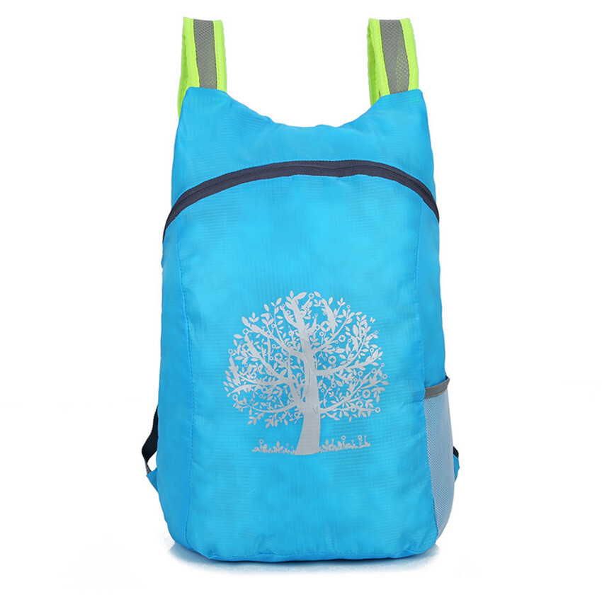 Tree of Life Water Resistant Small Foldable Backpack