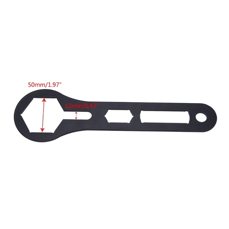 50mm WP Fork Cap Wrench Motorcycle Front Fork Removal Tool Metal Fork Cap Remove