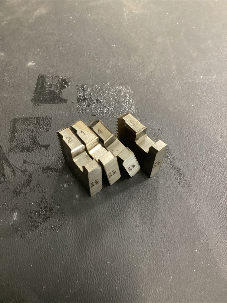 Ridgid 3/4" NPT Pipe Dies - 4-Pack Used